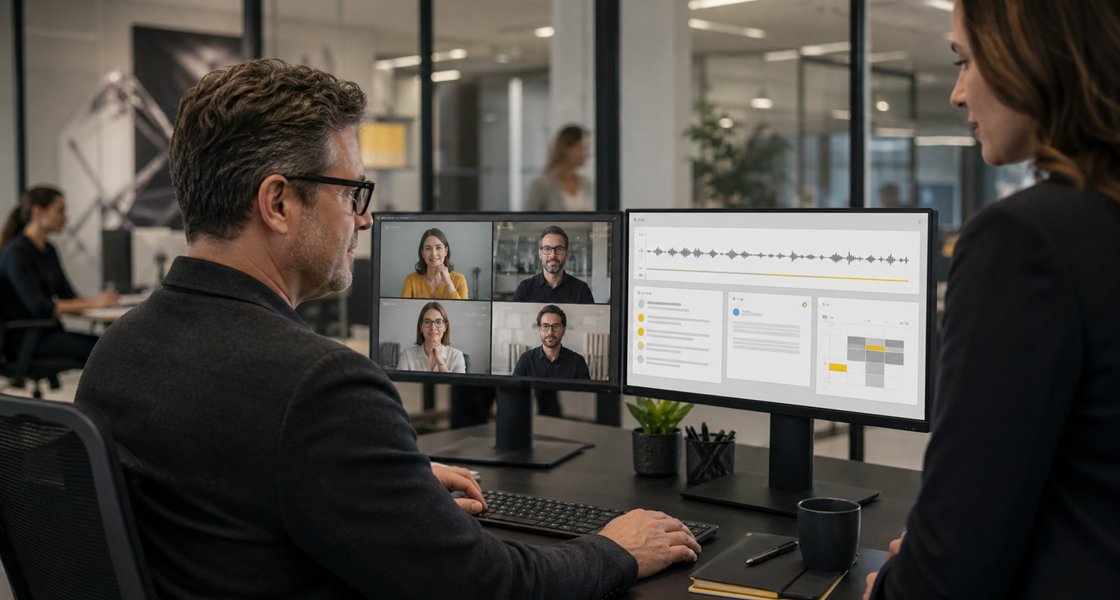 Microsoft 365 Copilot bereitet Online-Meeting, Zusammenfassung, E-Mail und Termine auf